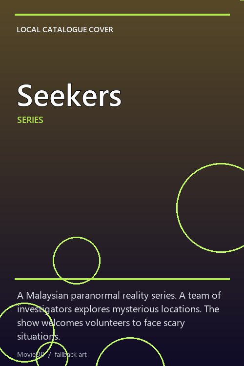 Seekers poster
