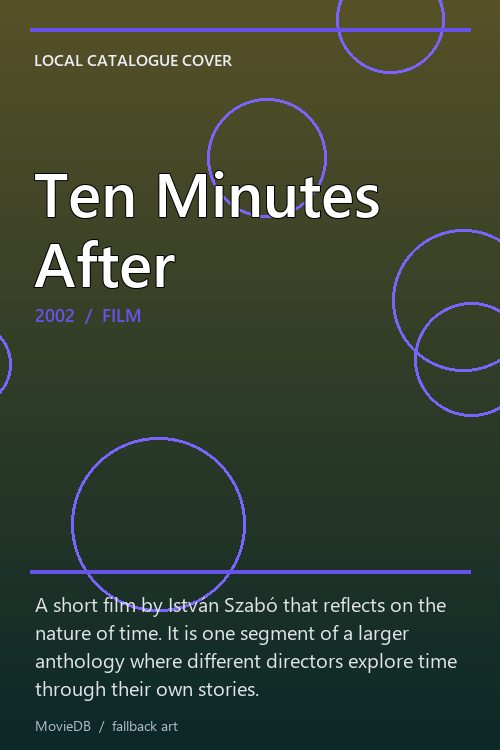 Ten Minutes After poster