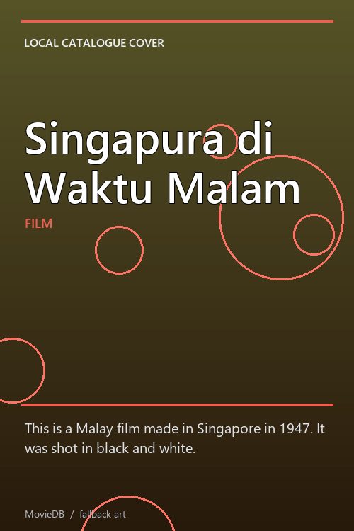 Singapura di Waktu Malam poster