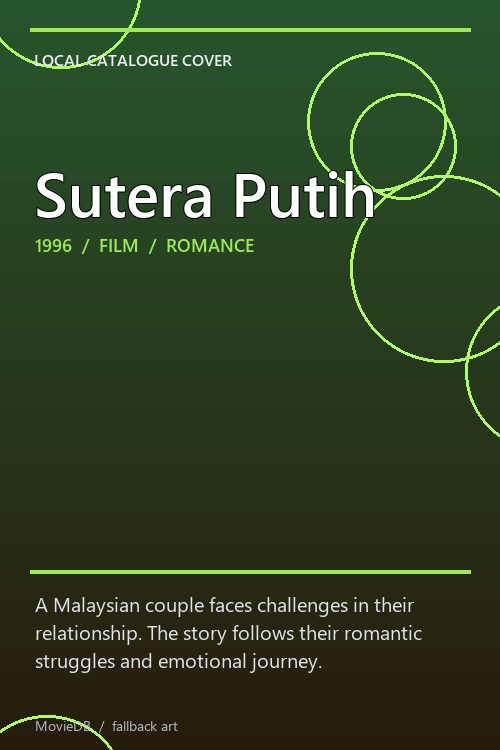 Sutera Putih poster