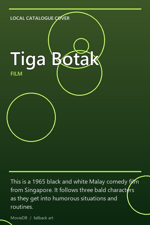 Tiga Botak poster