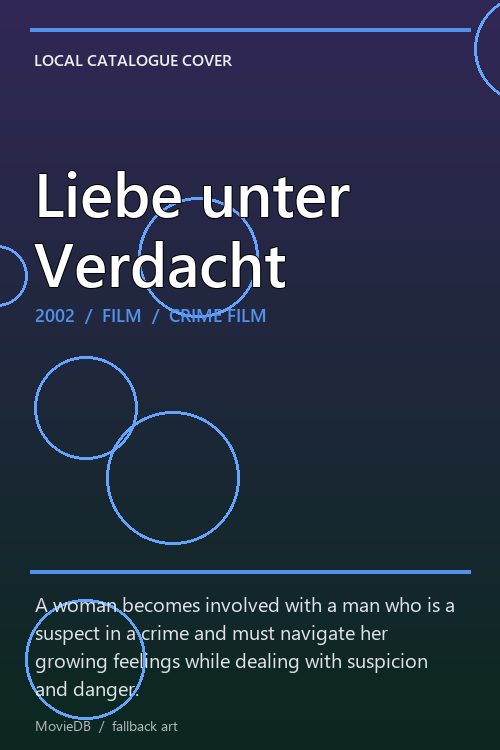 Liebe unter Verdacht poster