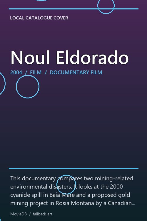 Noul Eldorado poster