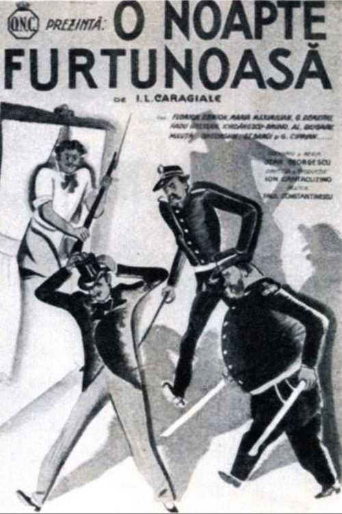 O noapte furtunoasa poster
