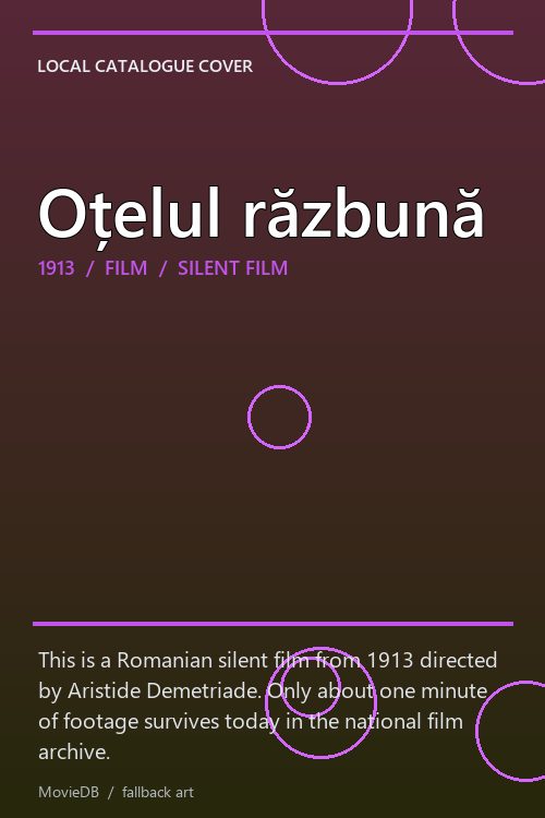 Oțelul răzbună poster