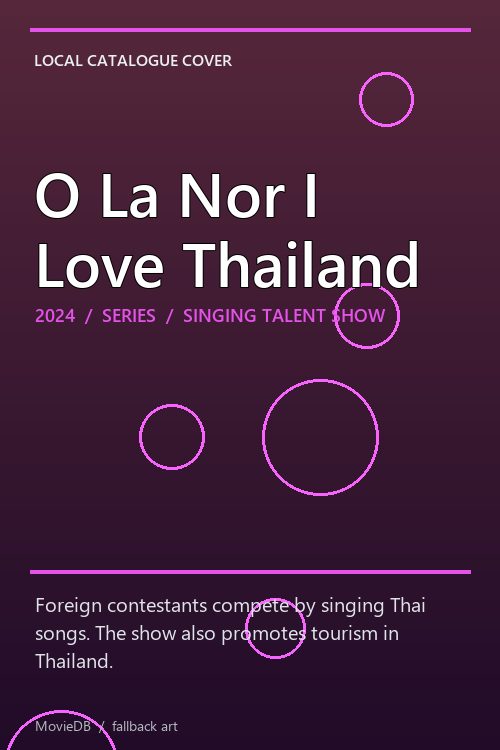 O La Nor I Love Thailand poster