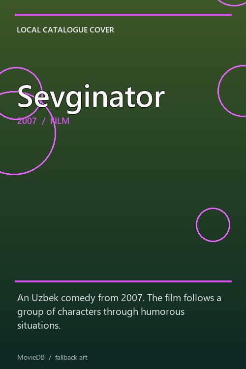 Sevginator poster