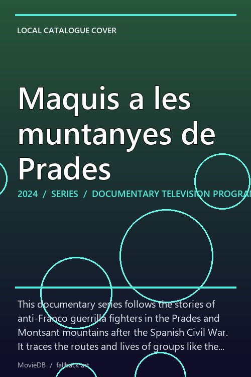 Maquis a les muntanyes de Prades poster