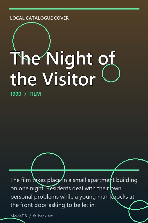 The Night of the Visitor poster