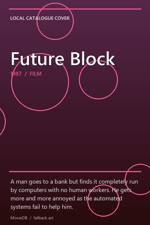Future Block poster