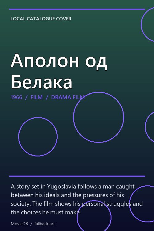 Аполон од Белака poster