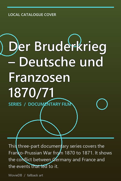 Der Bruderkrieg – Deutsche und Franzosen 1870/71 poster