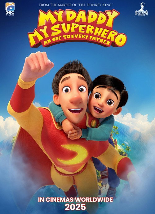 My Daddy My Superhero poster