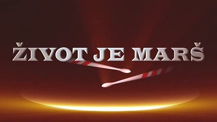 Zjivot je marš poster