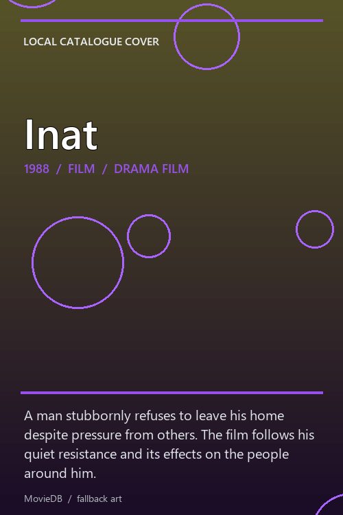 Inat poster