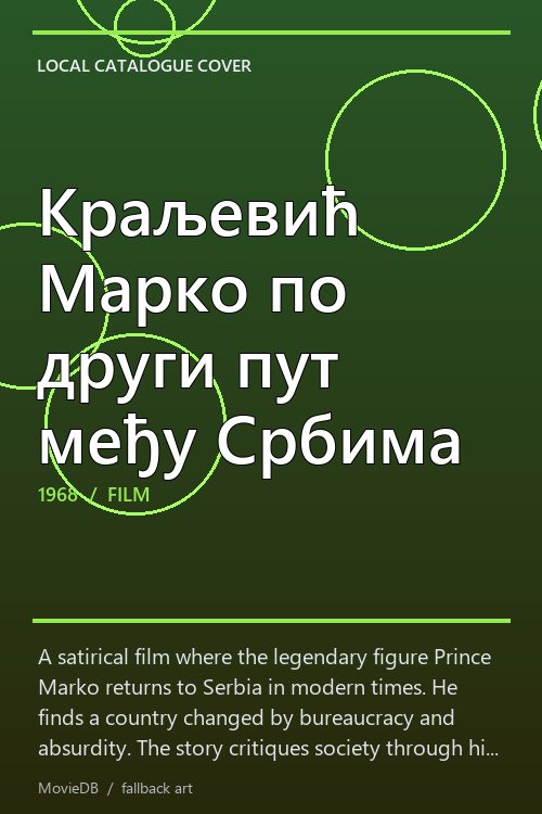 Краљевић Марко по други пут међу Србима poster