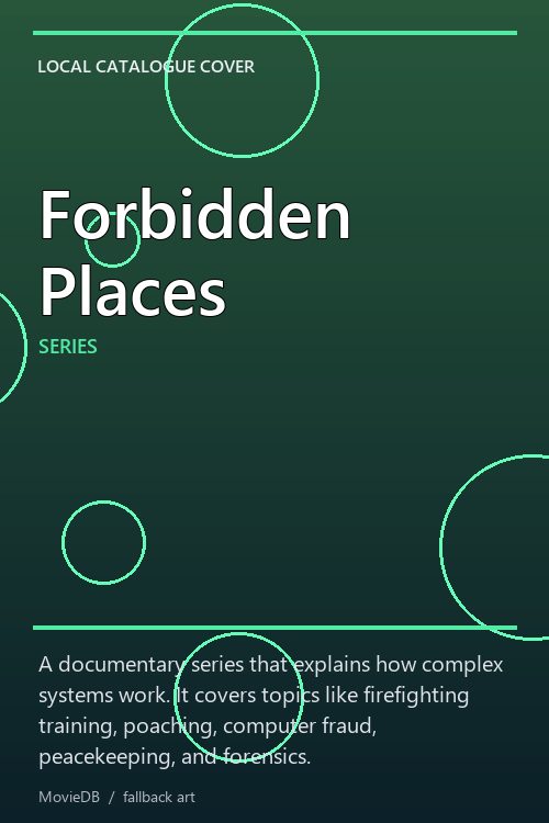Forbidden Places poster