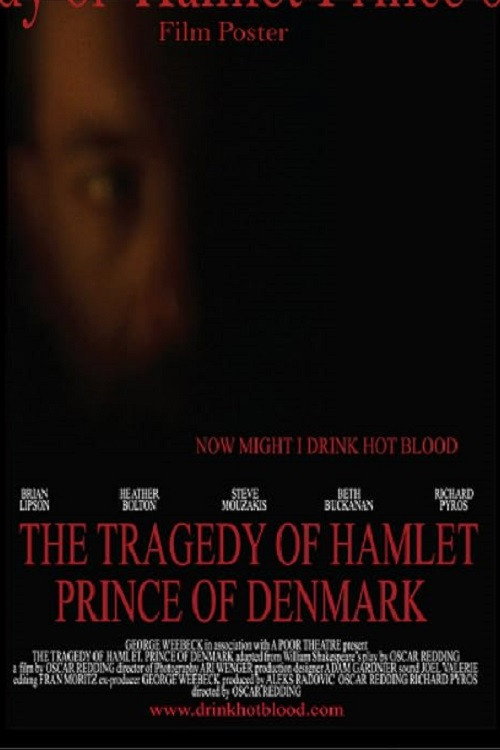 The Tragedy Of Hamlet, Prince Of Denmark poster