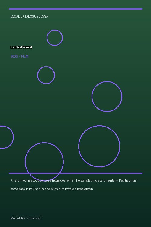 Lost And Found poster