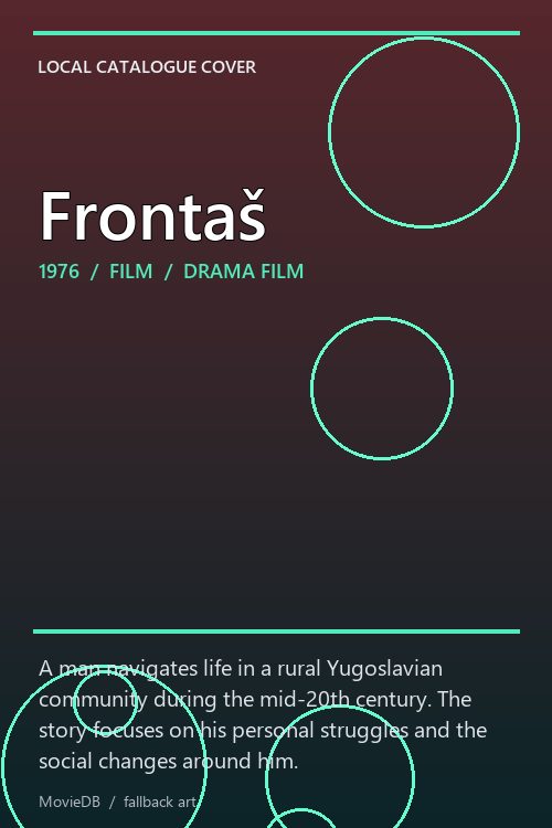 Frontaš poster