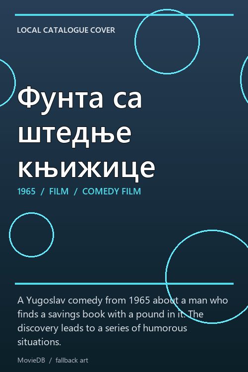 Фунта са штедње књижице poster