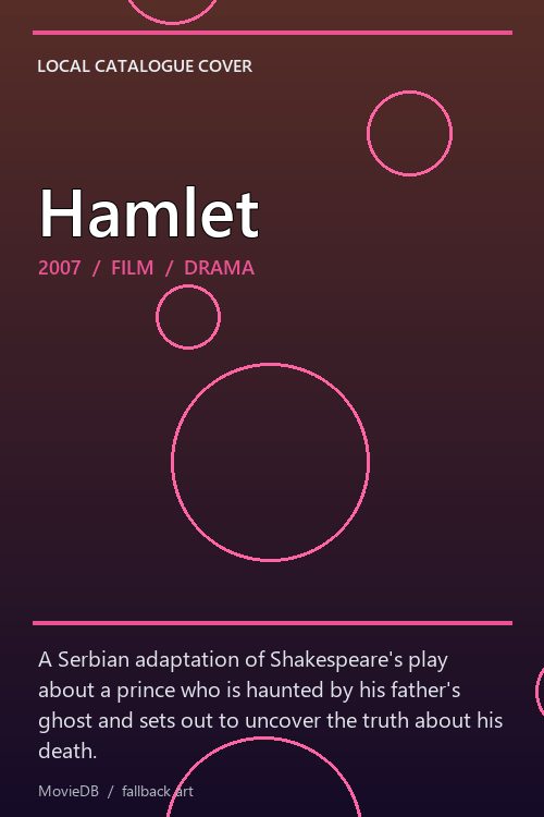 Hamlet poster