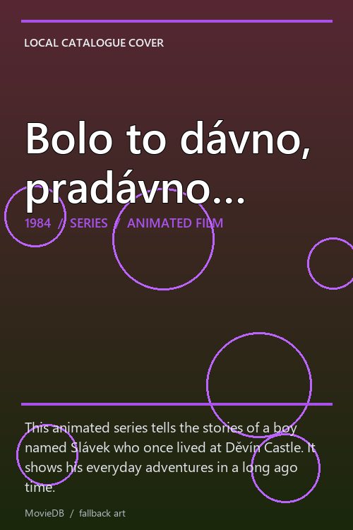 Bolo to dávno, pradávno… poster