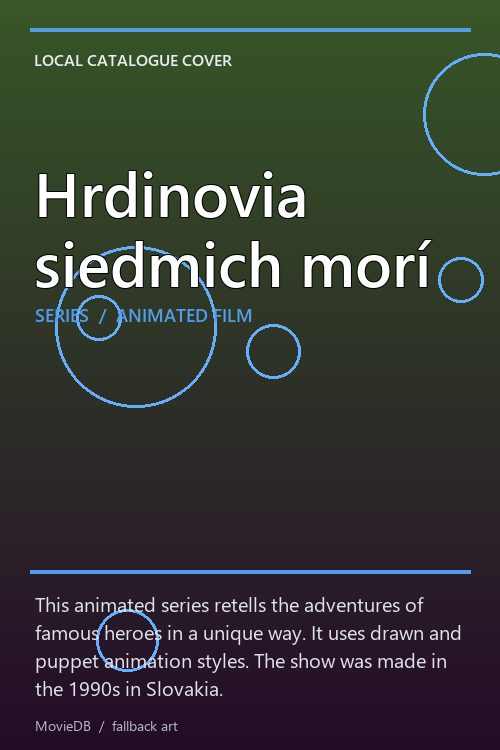 Hrdinovia siedmich morí poster