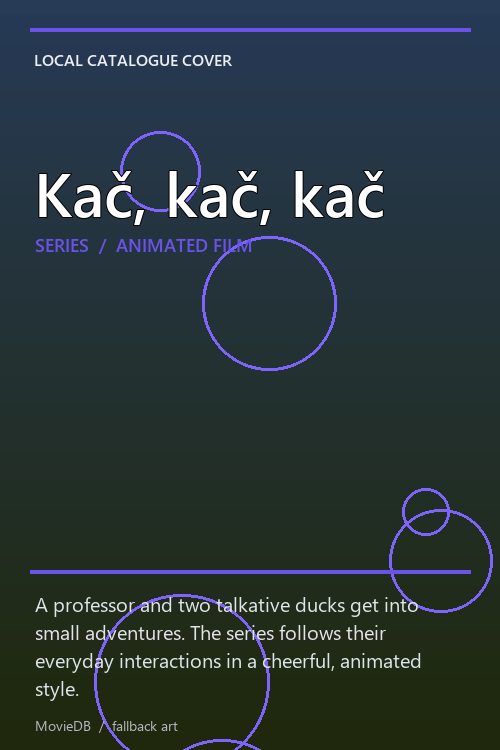Kač, kač, kač poster