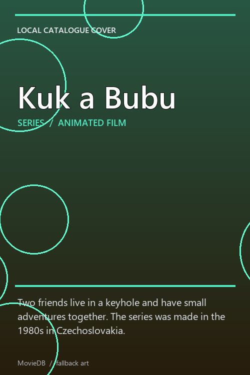 Kuk a Bubu poster