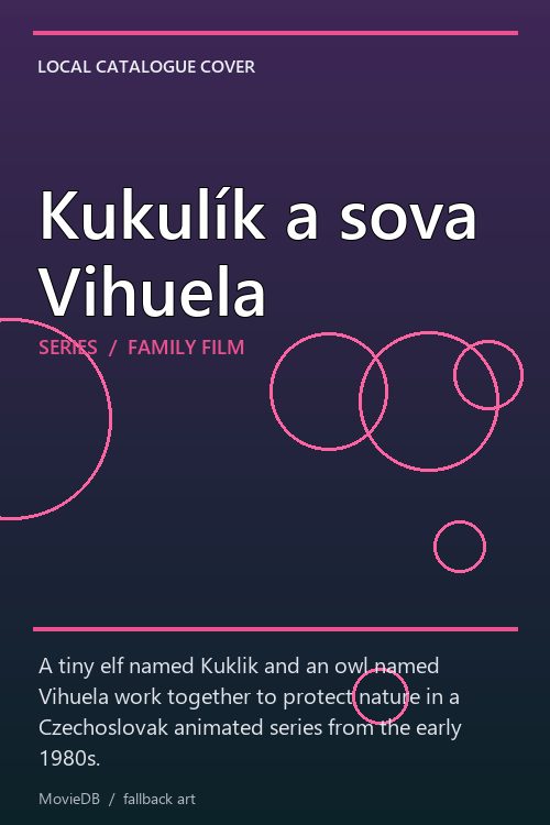 Kukulík a sova Vihuela poster