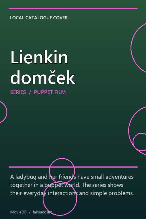 Lienkin domček poster