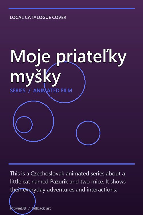 Moje priateľky myšky poster