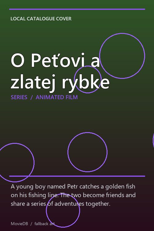 O Peťovi a zlatej rybke poster