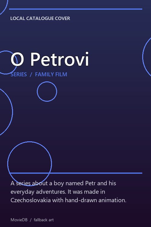 O Petrovi poster