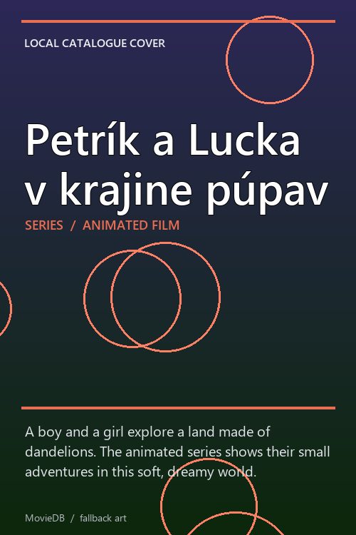Petrík a Lucka v krajine púpav poster