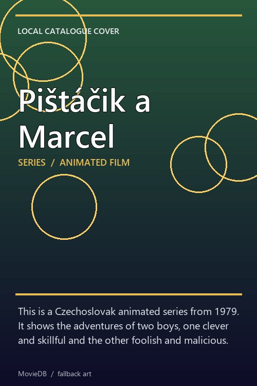 Pištáčik a Marcel poster