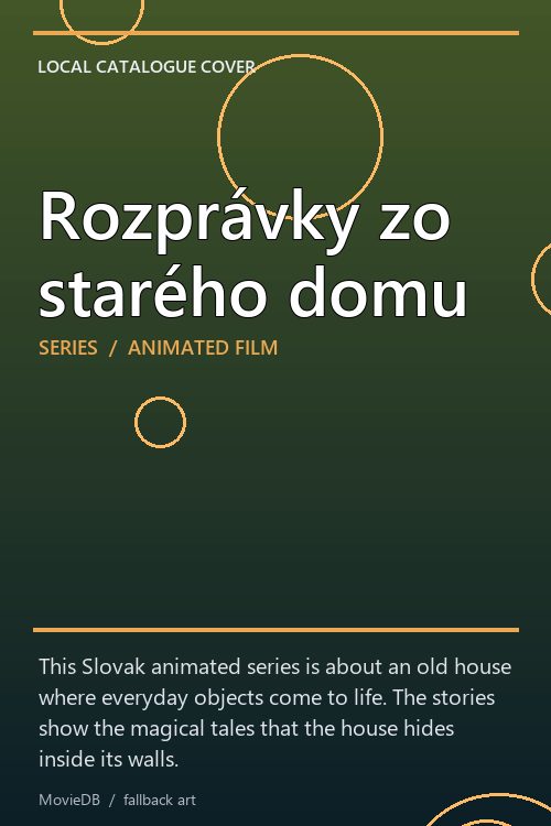 Rozprávky zo starého domu poster
