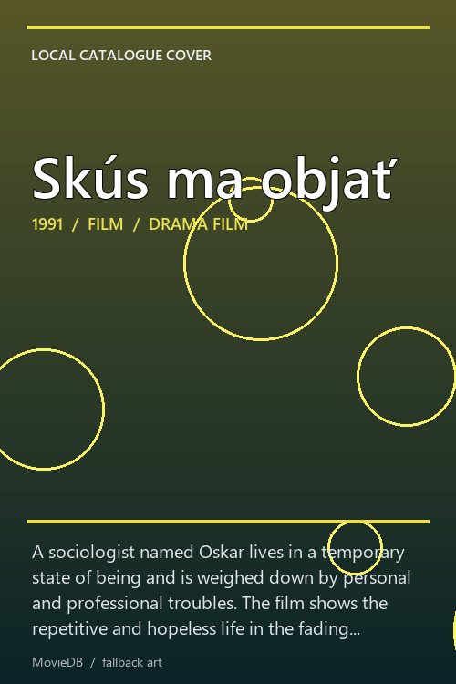 Skús ma objať poster
