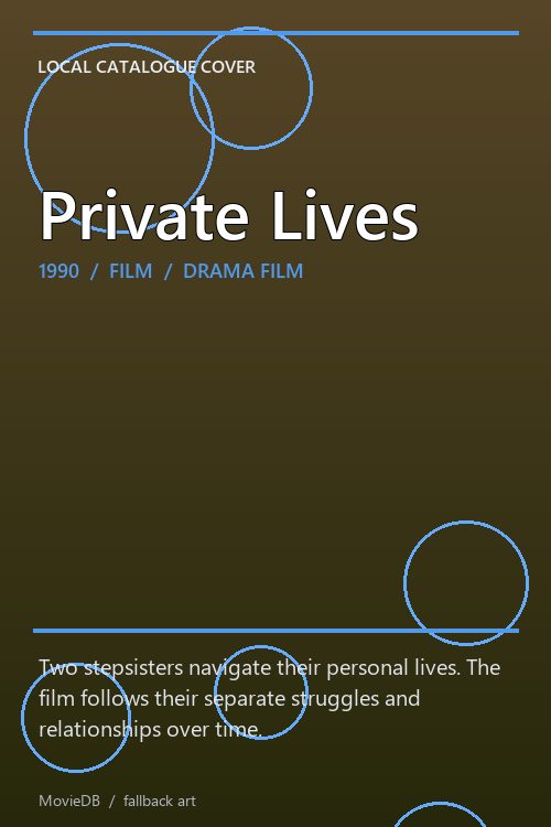 Private Lives poster