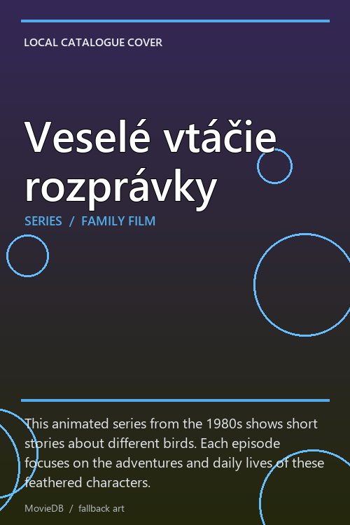 Veselé vtáčie rozprávky poster