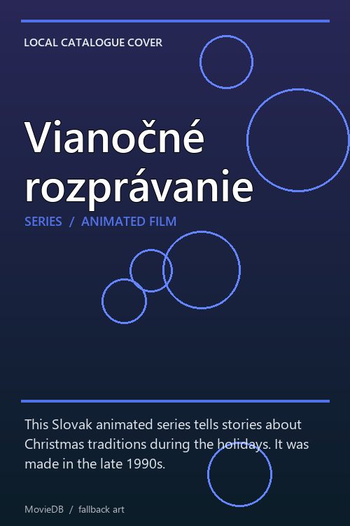 Vianočné rozprávanie poster
