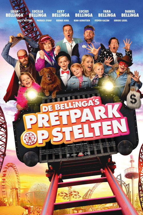 De Bellinga's: Pretpark op stelten poster