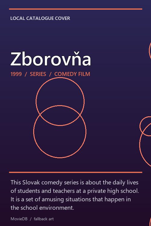 Zborovňa poster