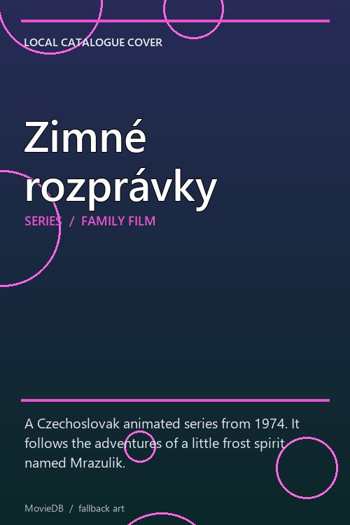 Zimné rozprávky poster