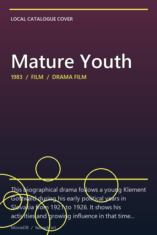 Mature Youth poster