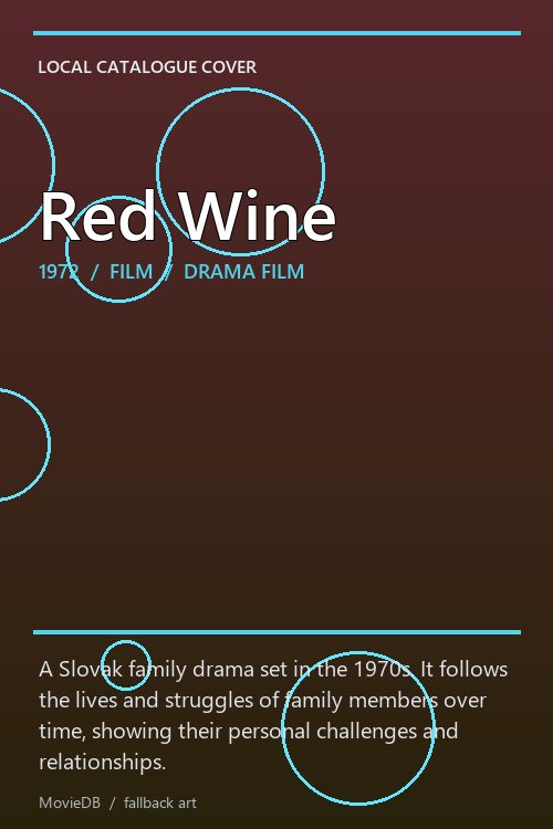 Red Wine poster