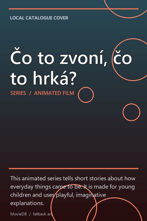 Čo to zvoní, čo to hrká? poster
