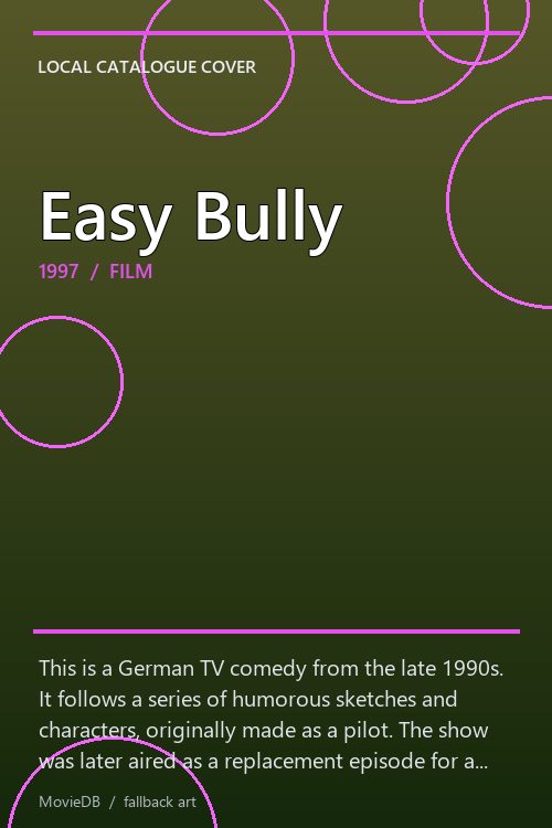 Easy Bully poster