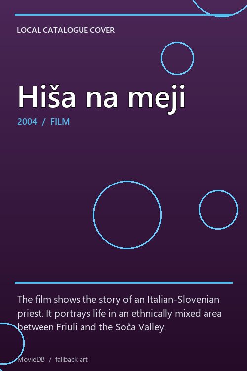 Hiša na meji poster